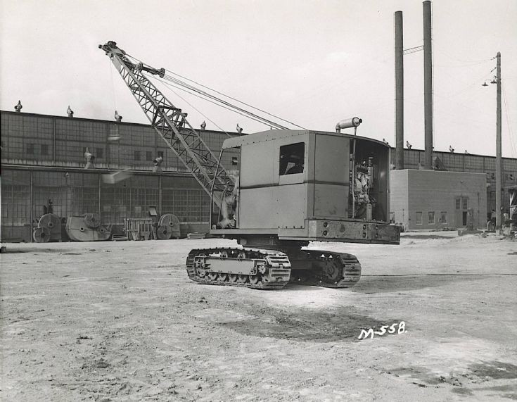 Кран производства «Lima – Hamilton» 1951 год 