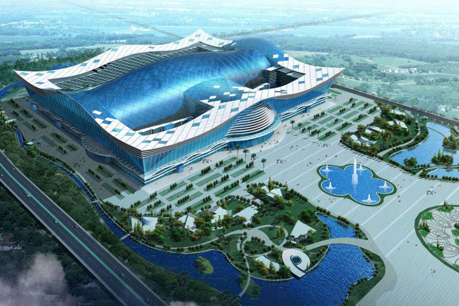Крупнейшая техногенная структура New Century Global Center