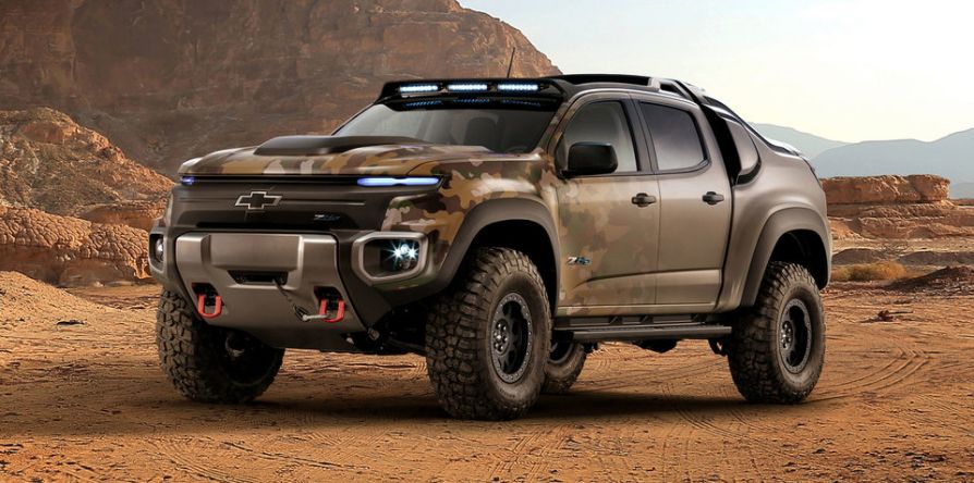 Внедорожник для армии США Chevrolet Colorado ZH2