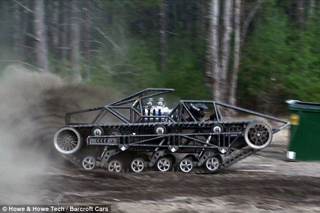 Гусеничный автомобиль EV1 Ripsaw