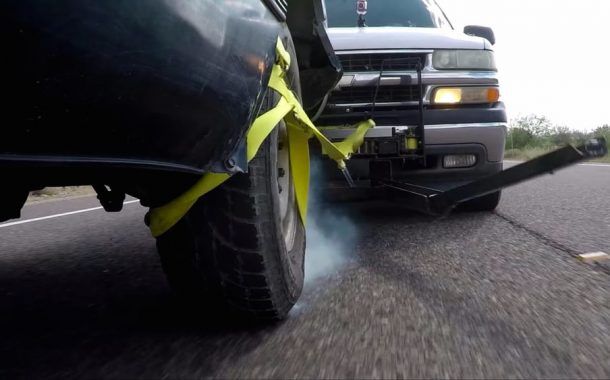 Полицейское устройство для остановки нарушителей бампер Grappler