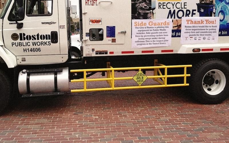 Боковые защитные экраны грузовика Truck Side Guard)