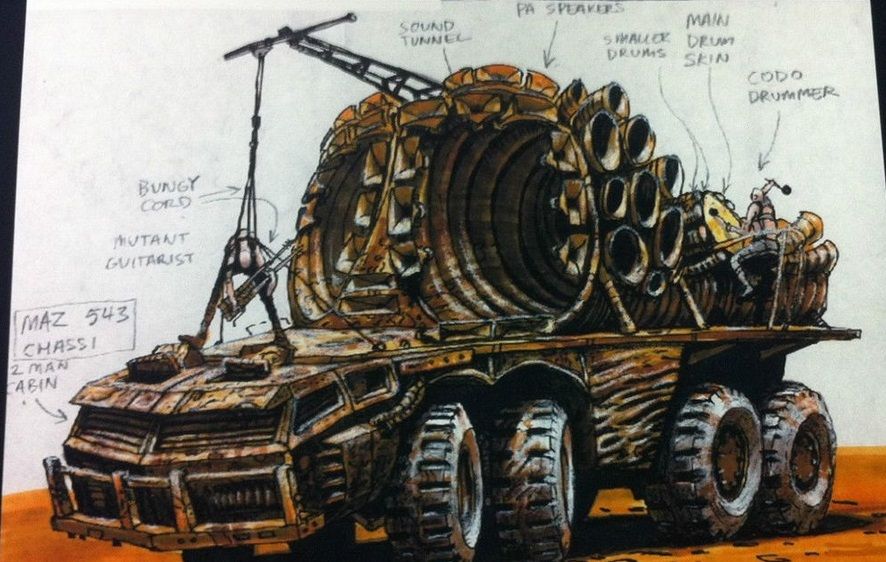 Так Doof Wagon выглядел изначально в 2001 году