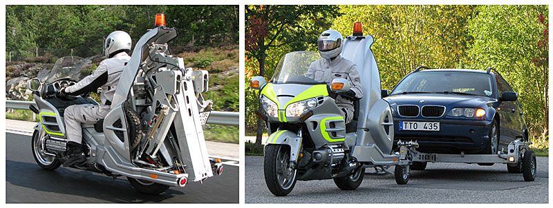 Самый маленький в мире эвакуатор Retreiver Honda Gold Wing