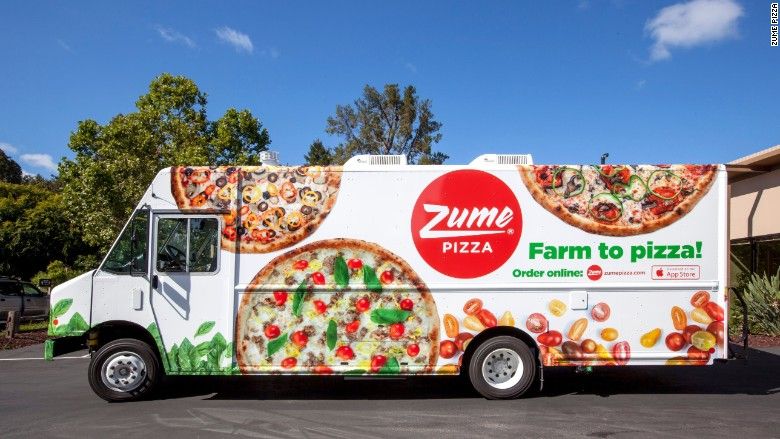 Фургон Zume Pizza
