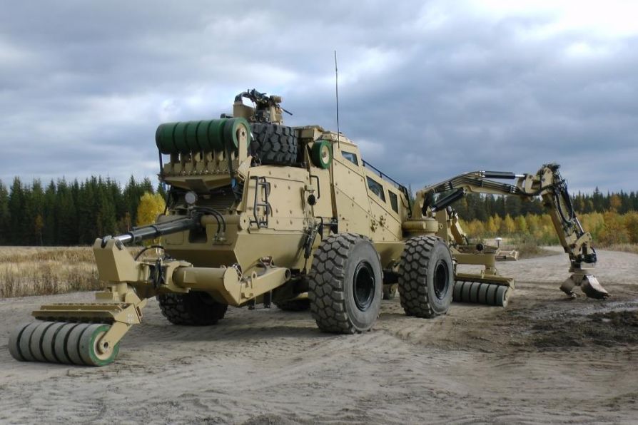 Военно-инженерная машина PEROCC (Pearson Engineering Route Opening and Clearing Capability)