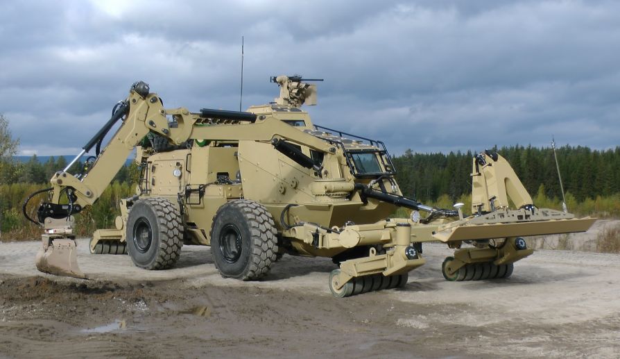 Инженерная машина PEROCC (Pearson Engineering Route Opening and Clearing Capability)