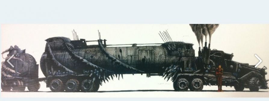 Концепция Боевой фуры 2001 года Mad Max