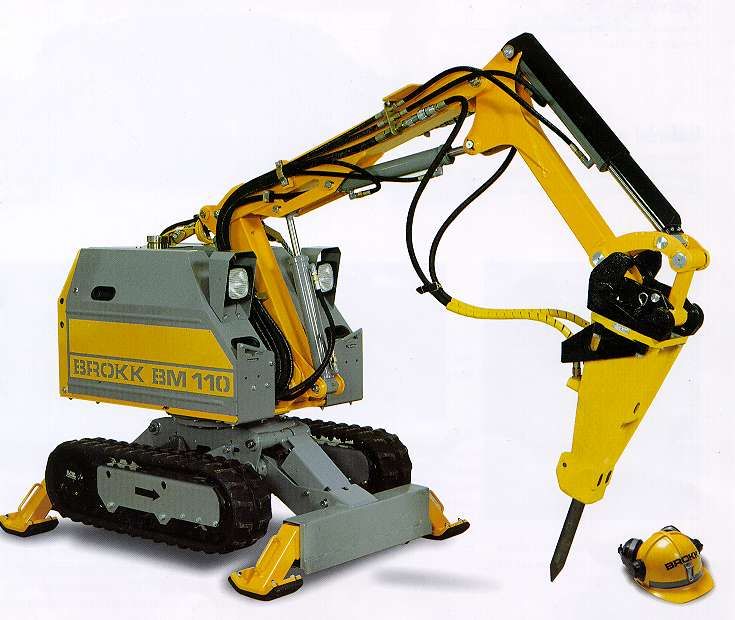 Робот для сноса Brokk 110