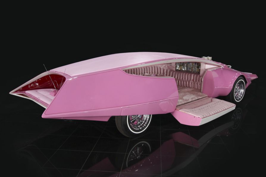 Pink Panther Mobile 1969 года выпуска вид сзади