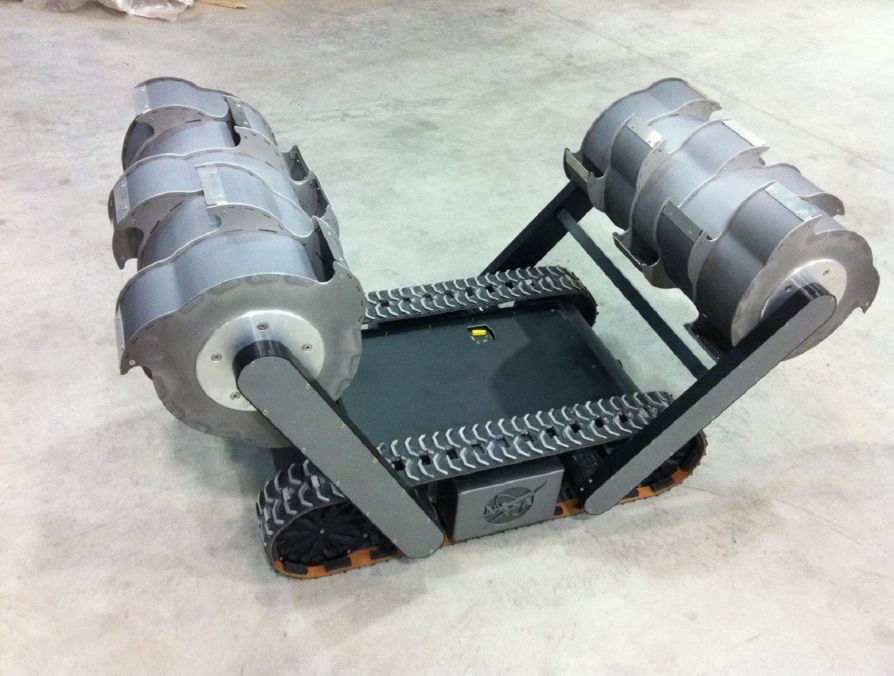 Роторный экскаватор для Марса RASSOR 1.0