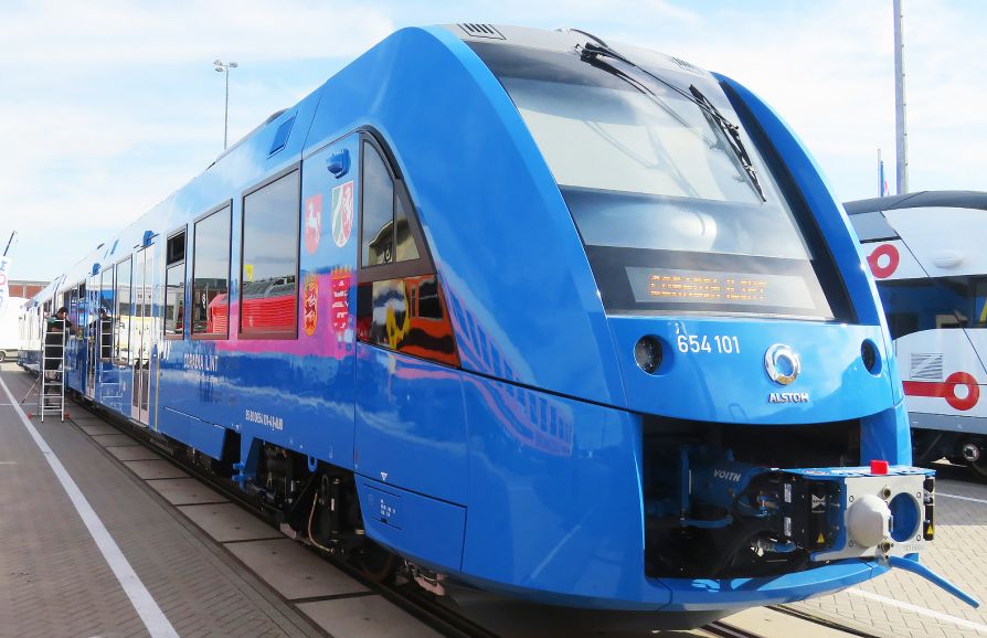 Водородный поезд фирмы Alstom Coradia iLint