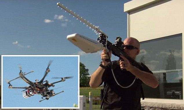 Противодронная пушка DroneDefender