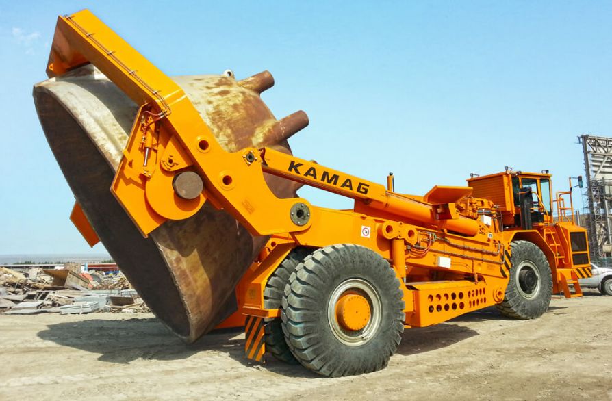 Самый большой в мире шлаковоз KAMAG  2802-130