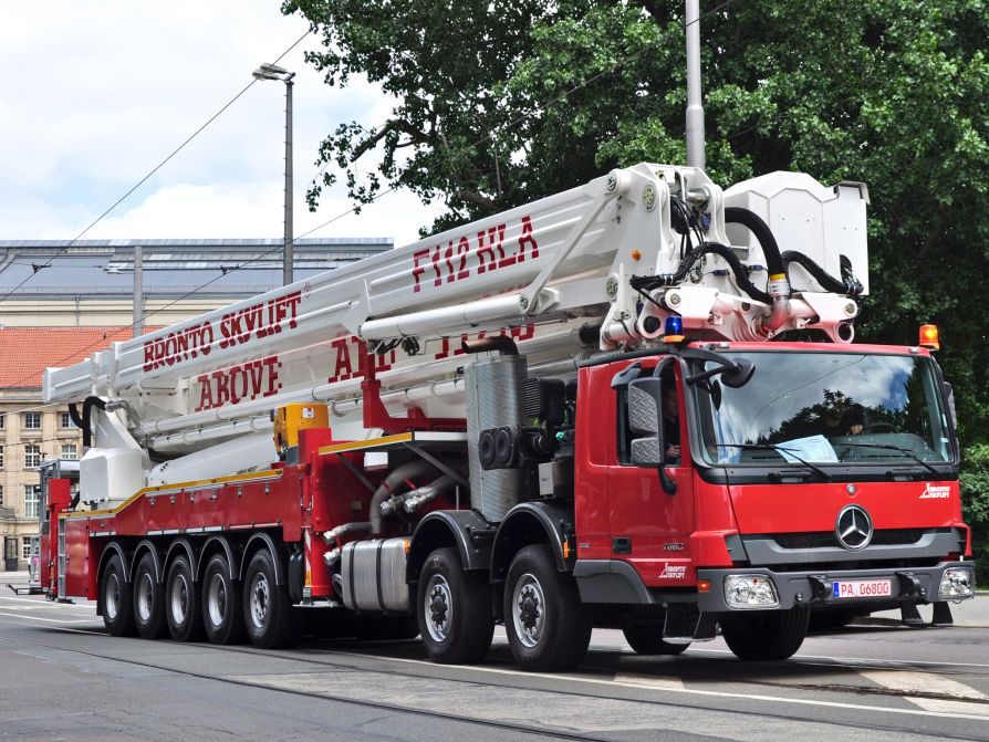 Автомобильный подъемник Bronto Skylift112 HLA 