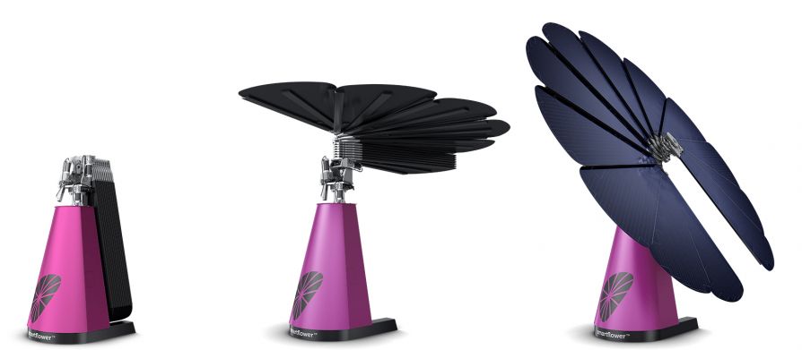 Портативная система солнечных Smartflower