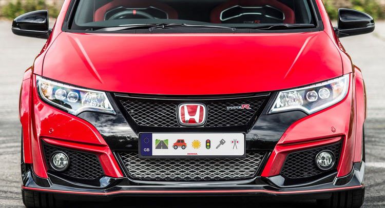 Фейк о смайликах на номерах Honda 
