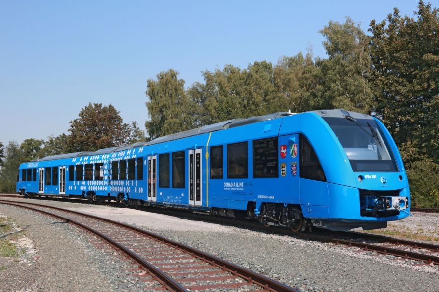 Водородный поезд Coradia iLint