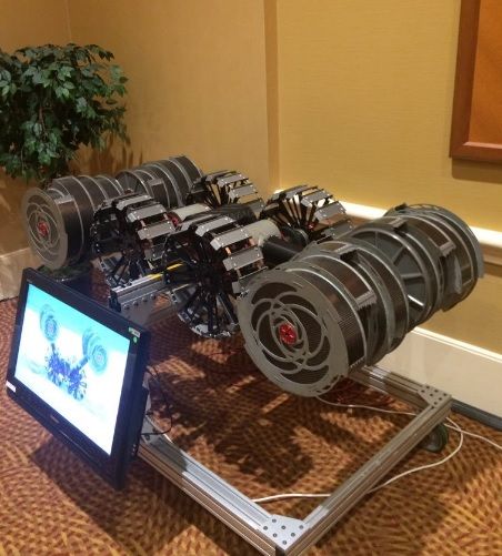 Роторный экскаватор для Марса RASSOR 2.0